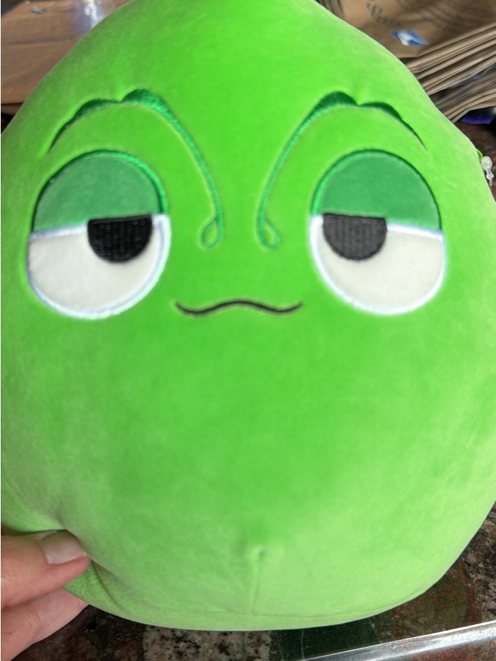 Disney Green Squishmallow Pascal Plush